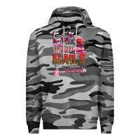 Slate Camo eat sleep nails repeat bbs Premium Hoodie - BundleAndBundleShop