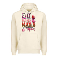 Tofu eat sleep nails repeat bbs Premium Hoodie - BundleAndBundleShop