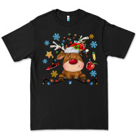 Black christmas deer school Premium Tee - MaliasSmallBusiness