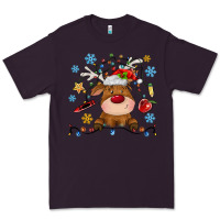 Plum christmas deer school Premium Tee - MaliasSmallBusiness