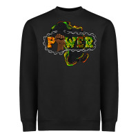 Black Power Black History Heavyweight Sweatshirt - HowdyJamesFarm