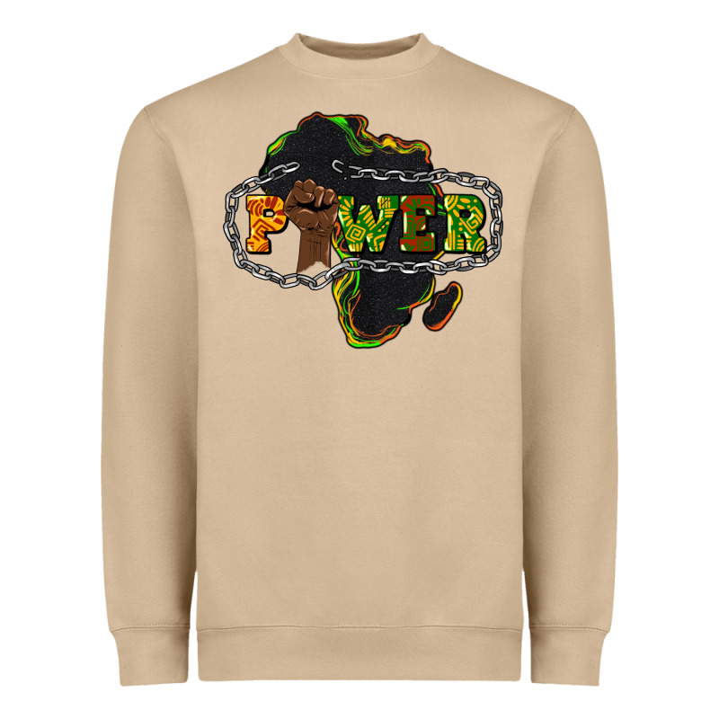 Power Black History Heavyweight Sweatshirt by HowdyJamesFarm | Teevron