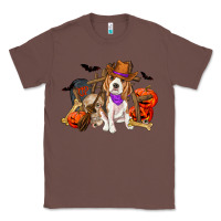 Chestnut Halloween beagle dog Classic Tee - RanaPortraitStore