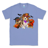 Colony Blue Halloween beagle dog Classic Tee - RanaPortraitStore