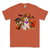 Copper Halloween beagle dog Classic Tee - RanaPortraitStore