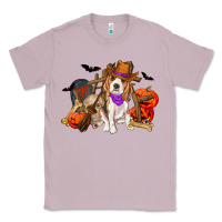 Lilac Halloween beagle dog Classic Tee - RanaPortraitStore