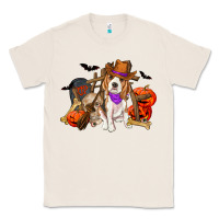 Natural Halloween beagle dog Classic Tee - RanaPortraitStore