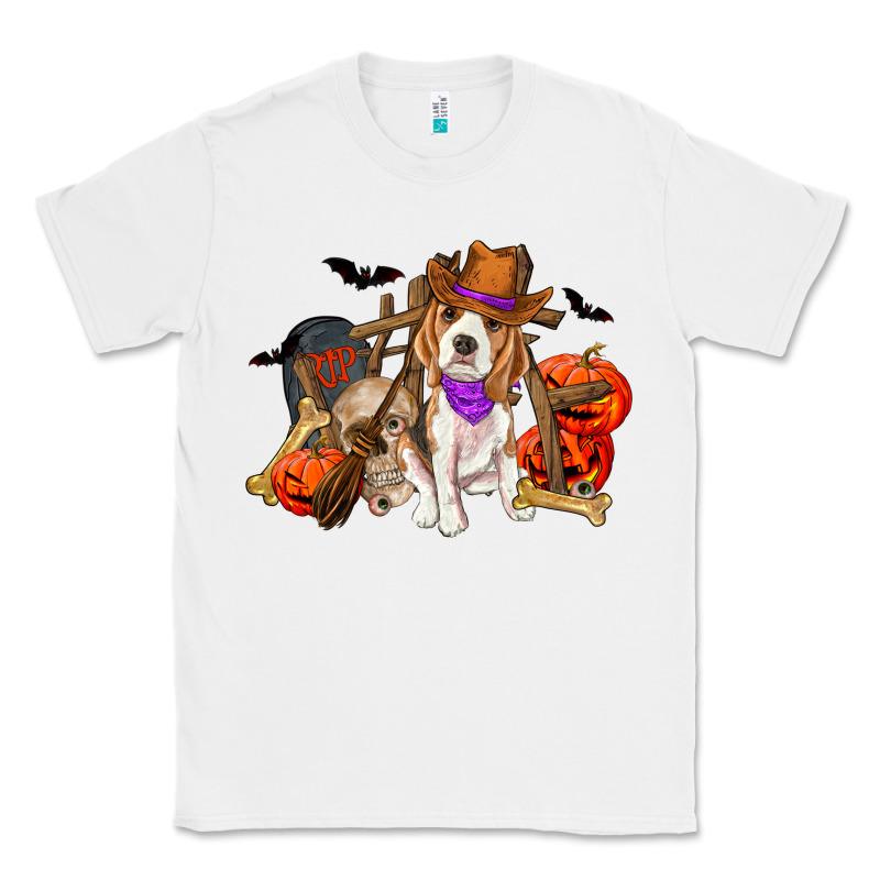 Halloween Beagle Dog Classic Tee by RanaPortraitStore | Teevron