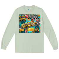 Matcha school bus Long Sleeve Tee - texasbilliewilder