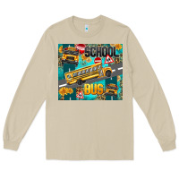 Mushroom school bus Long Sleeve Tee - texasbilliewilder