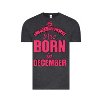 Vintage Black LEGENDS ARE BORN İN DECEMBER Vintage Tee - Bettercallsaul
