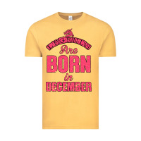 Vintage Mustard LEGENDS ARE BORN İN DECEMBER Vintage Tee - Bettercallsaul