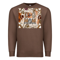 Chestnut Dog Mom Premium Sweatshirt - CowhideDigitalArt