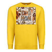 Lemon Dog Mom Premium Sweatshirt - CowhideDigitalArt