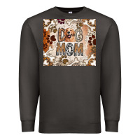 Smoke Dog Mom Premium Sweatshirt - CowhideDigitalArt