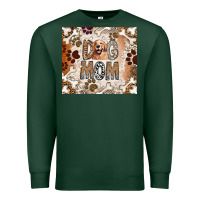 Sports Green Dog Mom Premium Sweatshirt - CowhideDigitalArt