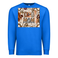 True Royal Dog Mom Premium Sweatshirt - CowhideDigitalArt