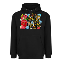 Black sweet summer time Heavyweight Hoodie - CowhideDigitalArt