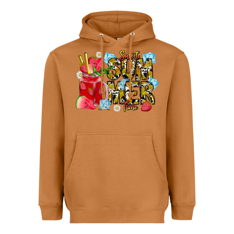 Sweet Summer Time Heavyweight Hoodie by CowhideDigitalArt | Teevron
