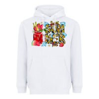 White sweet summer time Heavyweight Hoodie - CowhideDigitalArt