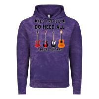 Cloud Purple Yes I Really Do Need All These Guitars Vintage Hoodie - Bettercallsaul
