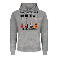 Cloud Rock Yes I Really Do Need All These Guitars Vintage Hoodie - Bettercallsaul