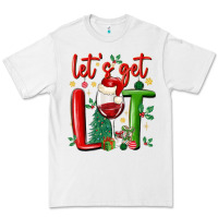 White let's get lit Premium Tee - MaliasSmallBusiness