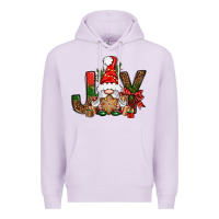 Lilac joy christmas with gnome bbs Premium Hoodie - BundleAndBundleShop