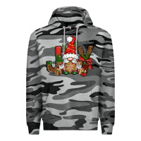 Slate Camo joy christmas with gnome bbs Premium Hoodie - BundleAndBundleShop