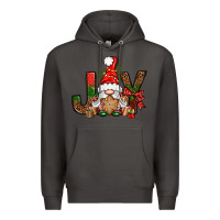 Smoke joy christmas with gnome bbs Premium Hoodie - BundleAndBundleShop