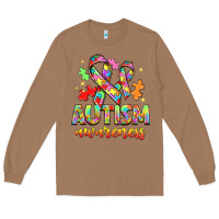 Toasted Coconut Autism Awareness Long Sleeve Tee - NancyCooperArtShop