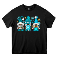 Black winter afro gnomies Heavy Core Tee - NancyCooperArtShop