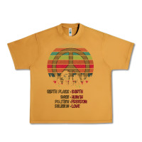 Peanut Butter Birthplace Earth Race Human Peace Sign Hippie Urban Heavy Tee - Bettercallsaul