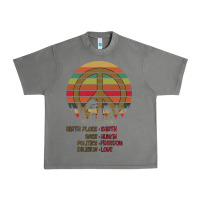 Tornado Birthplace Earth Race Human Peace Sign Hippie Urban Heavy Tee - Bettercallsaul
