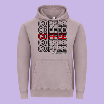Coffee Makes Vintage Hoodie Designed By Bettercallsaul