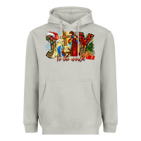 Moon Dust Joy To The World Heavyweight Hoodie - CowhideDigitalArt