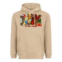Mushroom Joy To The World Heavyweight Hoodie - CowhideDigitalArt