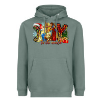 Sage Joy To The World Heavyweight Hoodie - CowhideDigitalArt
