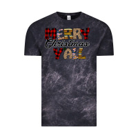 Cloud Black Merry Christmas Y'all Vintage Tee - Bettercallsaul