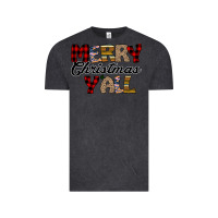 Vintage Black Merry Christmas Y'all Vintage Tee - Bettercallsaul