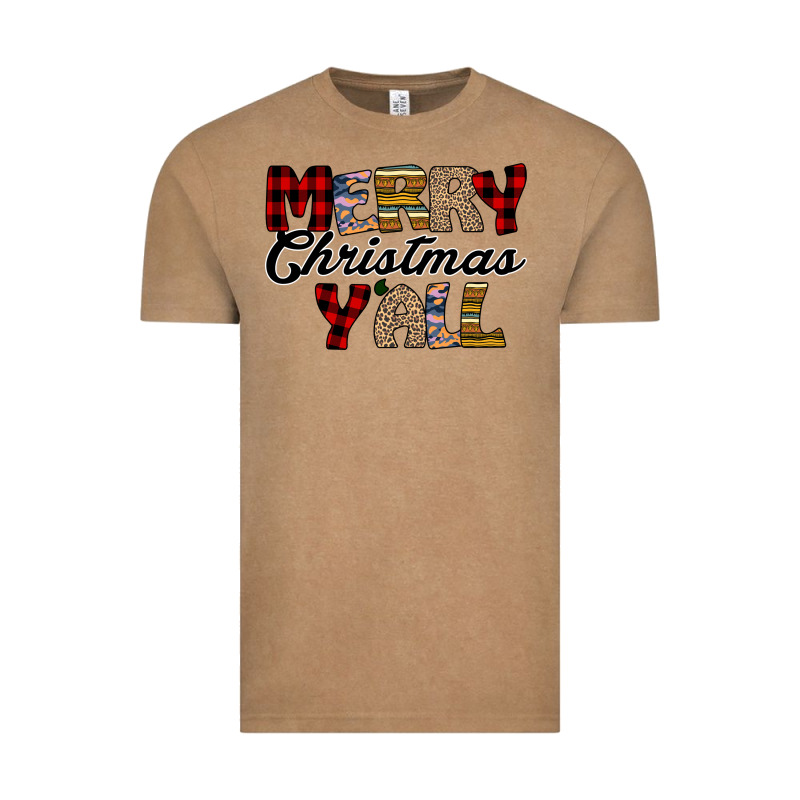 Merry Christmas Y'all Vintage Tee by Bettercallsaul | Teevron