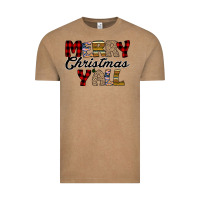 Vintage Coffee Merry Christmas Y'all Vintage Tee - Bettercallsaul
