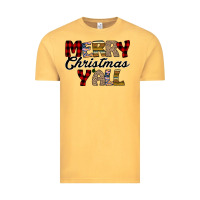 Vintage Mustard Merry Christmas Y'all Vintage Tee - Bettercallsaul