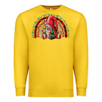 Lemon Christmas Gnome Premium Sweatshirt - CowhideDigitalArt