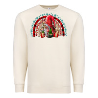 Sandshell Christmas Gnome Premium Sweatshirt - CowhideDigitalArt