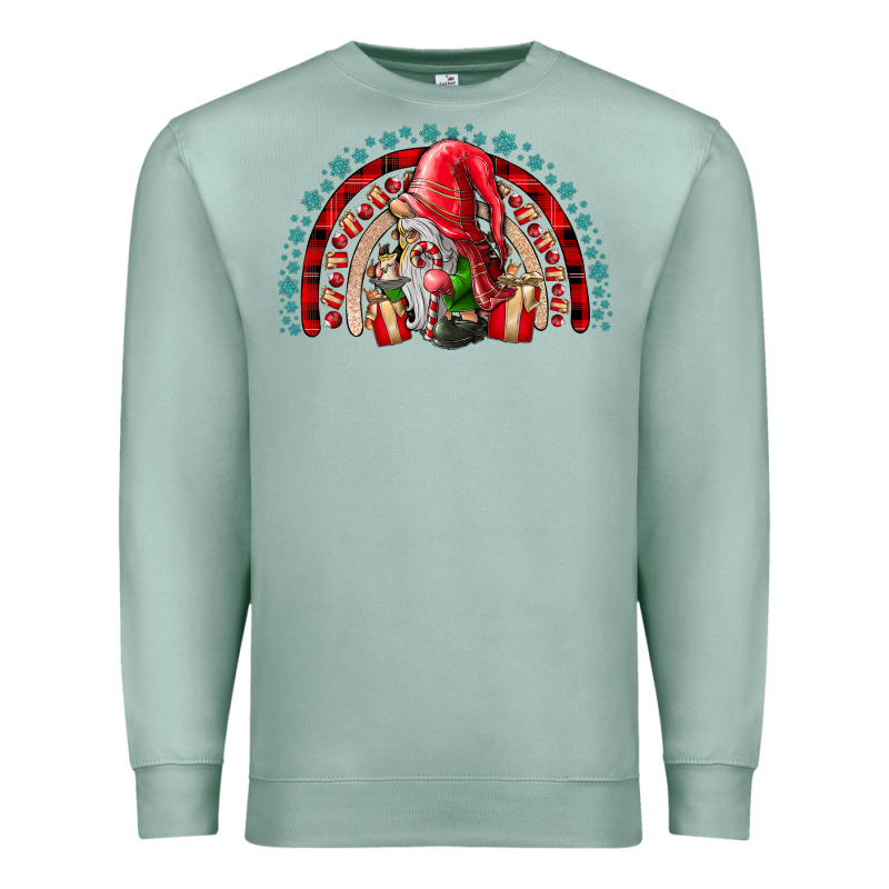 Christmas Gnome Premium Sweatshirt by CowhideDigitalArt | Teevron