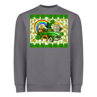 Storm St. Patrick's truck Heavyweight Sweatshirt - CowGirlArtShop