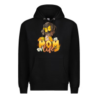Black Mom life Mother's Day Premium Hoodie - FaDigitalArtStudio