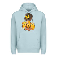 Blue Mist Mom life Mother's Day Premium Hoodie - FaDigitalArtStudio