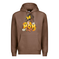 Chestnut Mom life Mother's Day Premium Hoodie - FaDigitalArtStudio